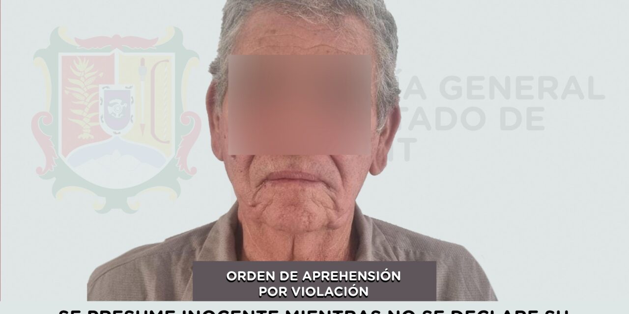 📢 #Boletín | CAPTURADO EN AHUACATLÁN POR EL DELITO DE VIOLACIÓN