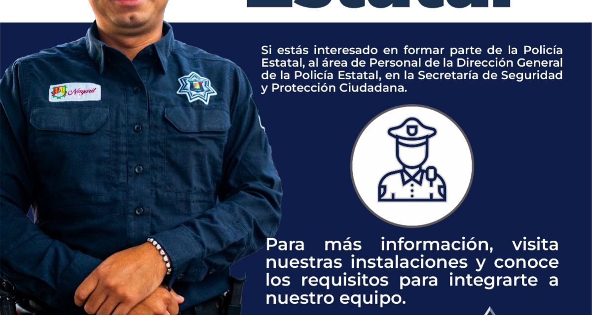 🔵👮‍♀️ ¡ÚNETE A LA FUERZA QUE TRANSFORMA! 👮‍♂️🔵