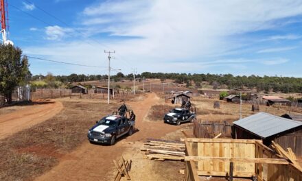 Mantiene SSPC seguridad y vigilancia en zonas serranas de la entidad