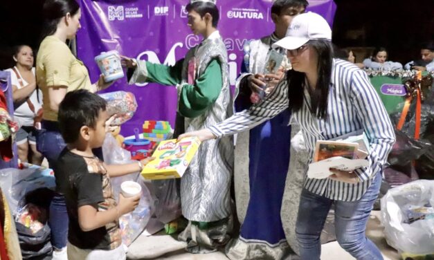 Más de mil niños y niñas junto a su familias, disfrutaron de un gran festejo de la Caravana Mágica