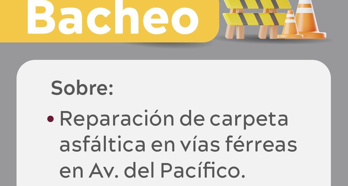 BACHEO EN PROCESO: BRIGADAS TRABAJAN EN REPARACIÓN ASFÁLTICA