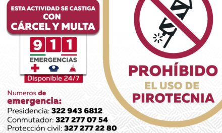 ¡DI NO A LA PIROTECNIA, CUIDEMOS NUESTRA SEGURIDAD!