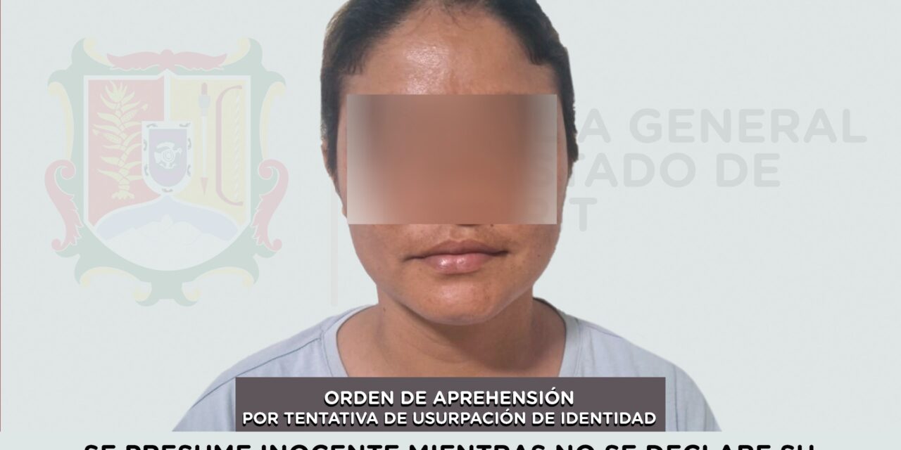 APREHENDIDA EN TECUALA POR TENTATIVA DE USURPACIÓN DE IDENTIDAD