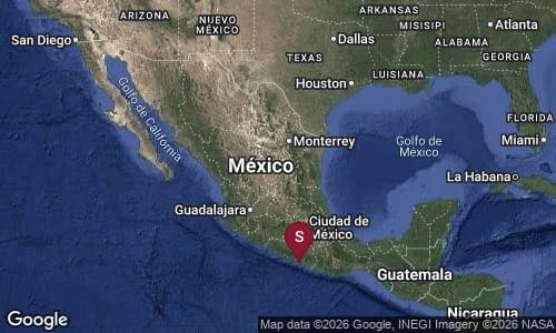 Sismo de 6.5 con epicentro en San Marcos Gerrero activa alerta sísmica