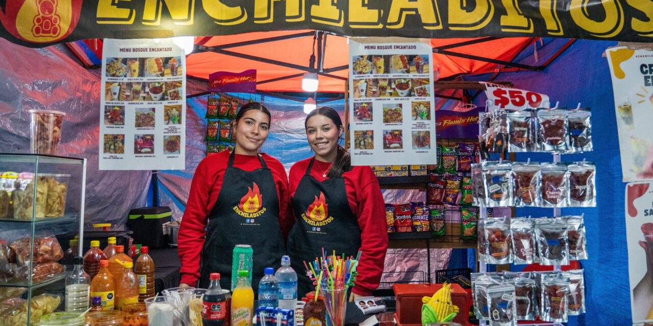 El Bosque Encantado de la Esperanza también es un espacio para impulsar a las y los emprendedores locales