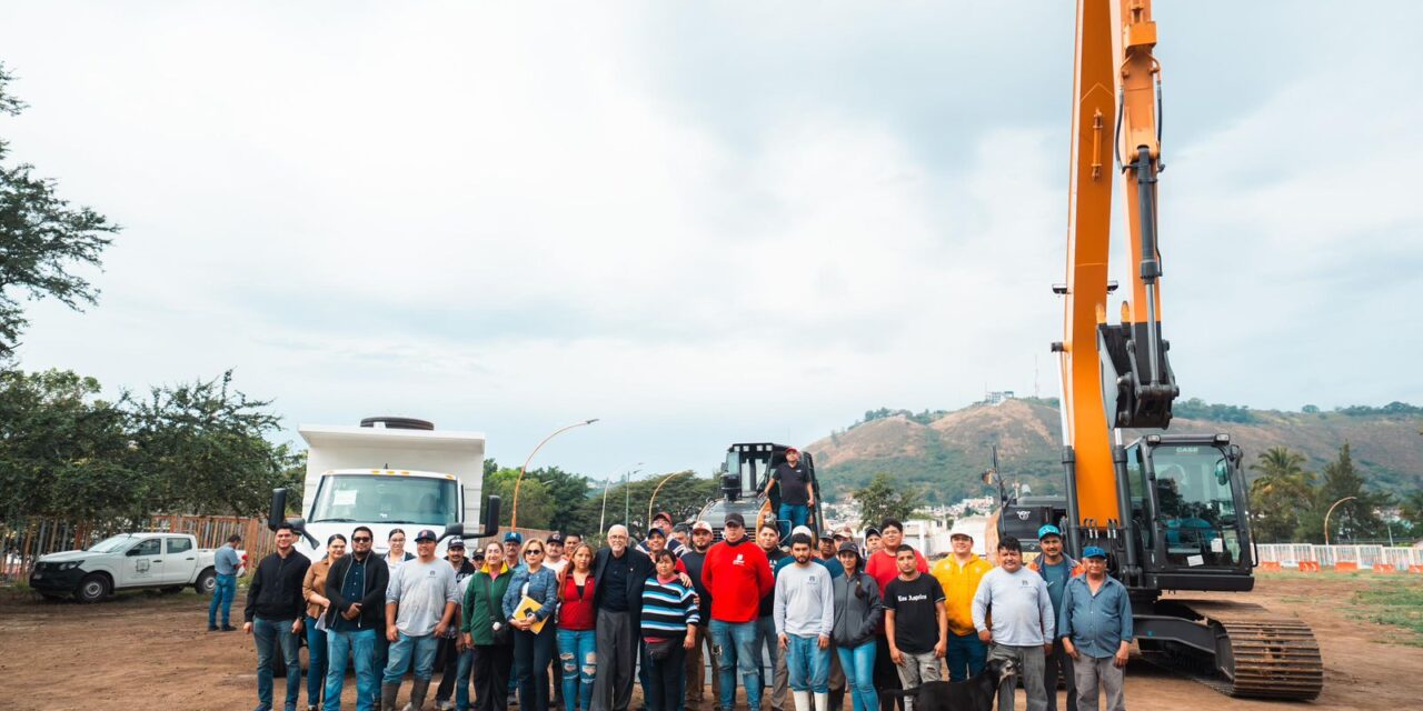 Gobierno de Nayarit fortalece infraestructura con nueva maquinaria