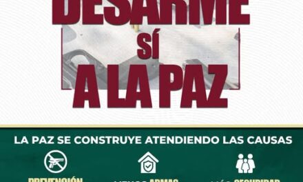 ¡Sí al Desarme, Sí a la Paz!