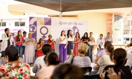 Arranque de la Caravana de la Mujer