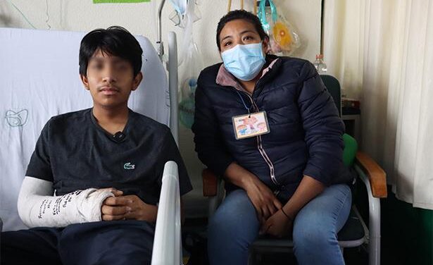 Intervención multidisciplinaria en el Hospital de Pediatría del CMN SXXI salva a adolescente con múltiples lesiones de gravedad