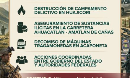 MESA DE PAZ Y SEGURIDAD LOGRA RESULTADOS EN NAYARIT