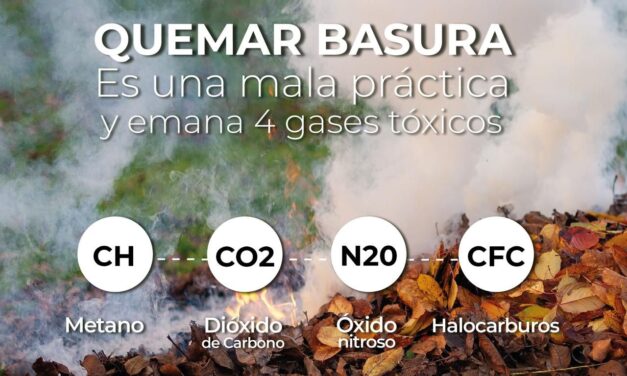 NO QUEMES BASURA: CUIDA TU SALUD Y EL MEDIO AMBIENTE