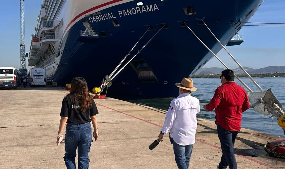 MAZATLÁN RECIBE CUATRO CRUCEROS CON MÁS DE 12 MIL PASAJEROS
