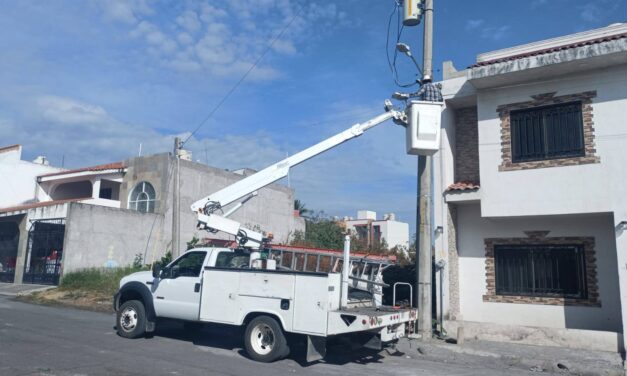 XALISCO FORTALECE EL ALUMBRADO PÚBLICO