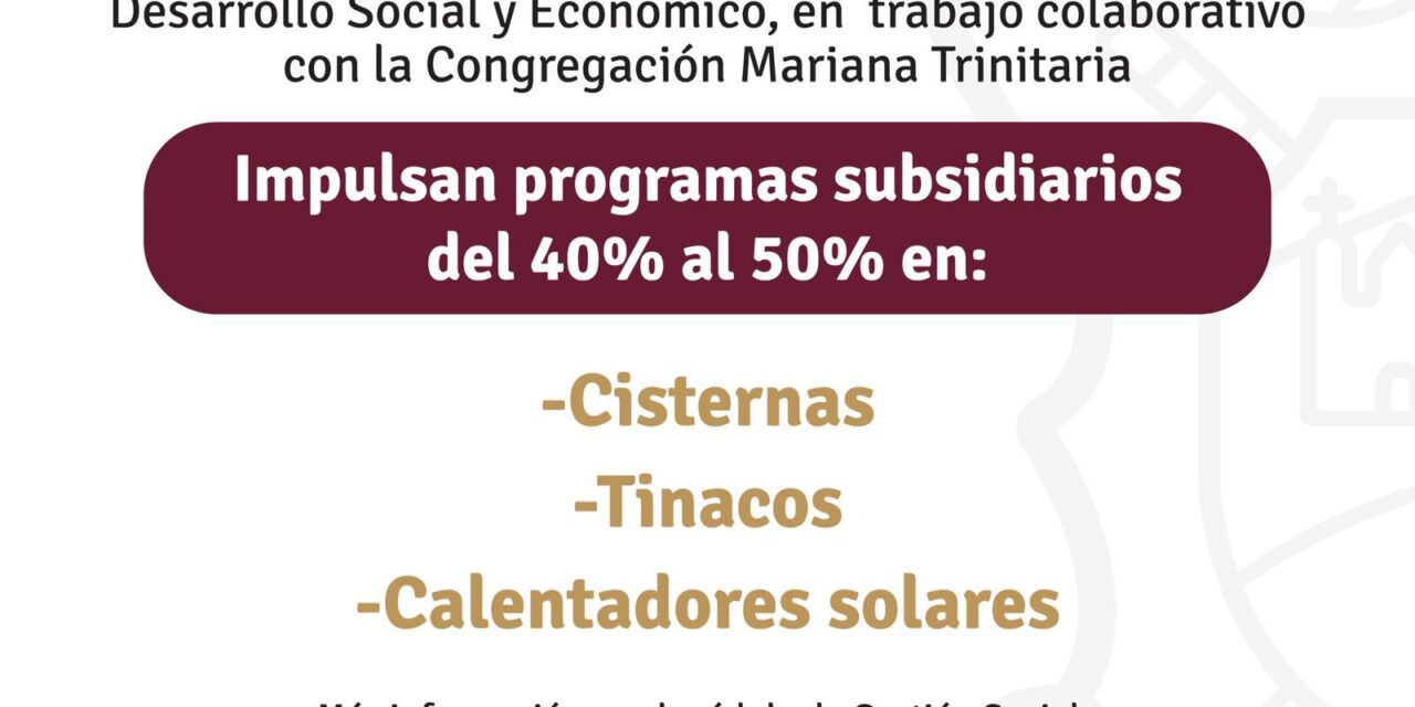XALISCO IMPULSA PROGRAMAS SUBSIDIARIOS PARA MEJORAR HOGARES