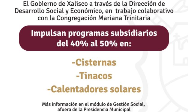 XALISCO IMPULSA PROGRAMAS SUBSIDIARIOS PARA MEJORAR HOGARES