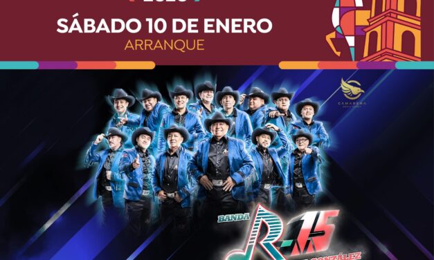 ESTA NOCHE LLEGA BANDA R15 A LA PLAZA PÚBLICA DE JARRETADERAS