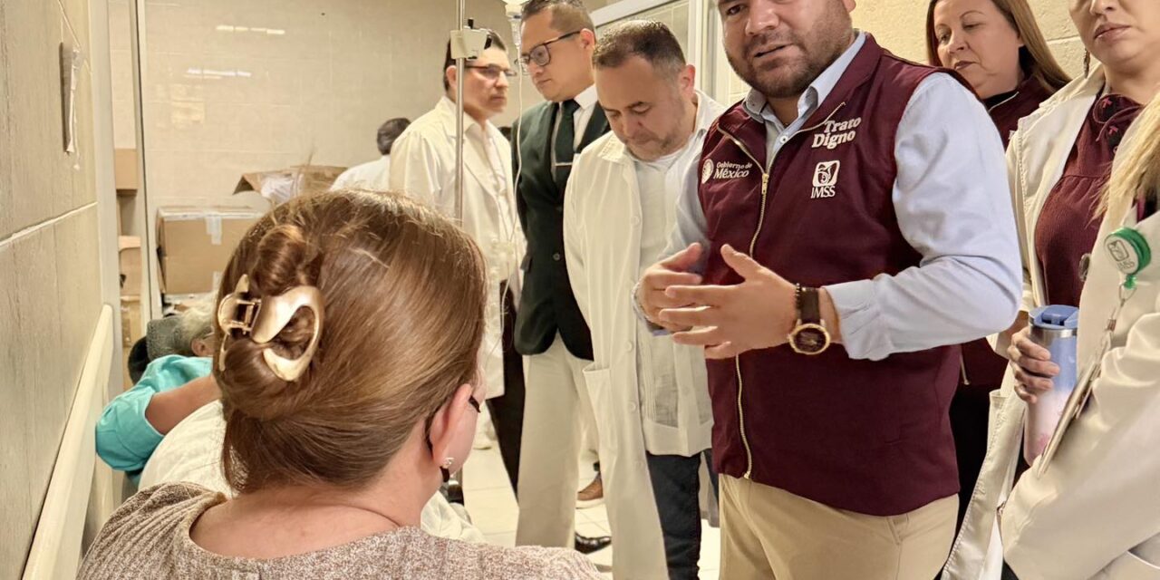 IMSS NAYARIT SUPERVISA ATENCIÓN EN URGENCIAS DEL HGZ NO. 1