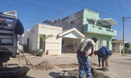 ¡MEJORAMOS LA CIRCULACIÓN CON REPARACIÓN DE BACHES!