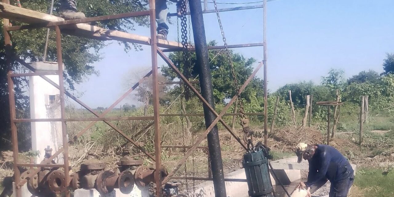 OROMAPAS ACAPONETA REALIZA MANTENIMIENTO PREVENTIVO EN SAYULILLA