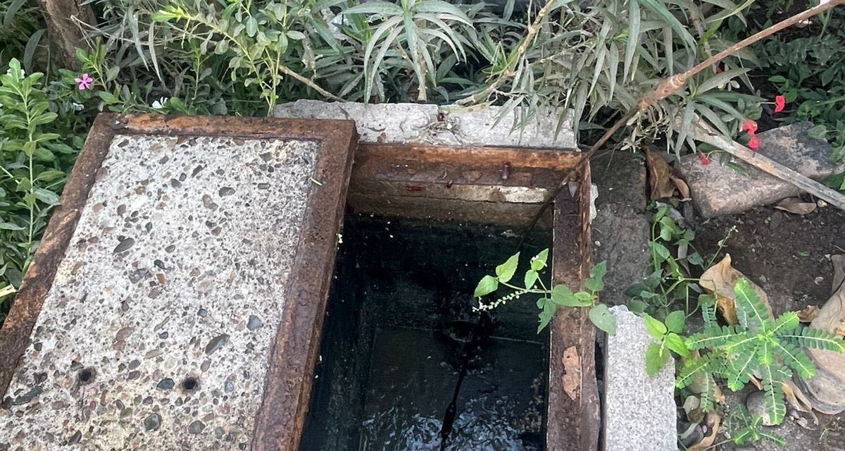 OROMAPAS ACAPONETA ATIENDE DRENAJE EN LA GUÁSIMA