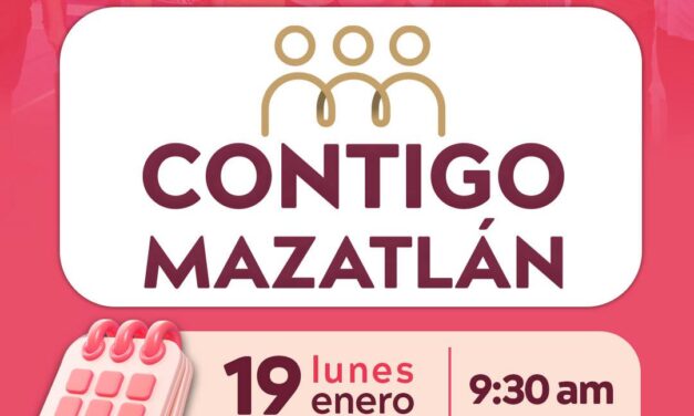 JORNADA DE ATENCIÓN CIUDADANA CONTIGO MAZATLÁN