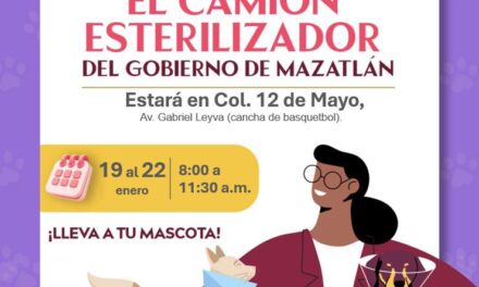 CAMIÓN ESTERILIZADOR LLEGA A LA COLONIA 12 DE MAYO