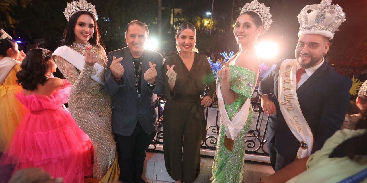 RECIBE ESTRELLA PALACIOS A CANDIDATOS DEL CARNAVAL MAZATLÁN 2026