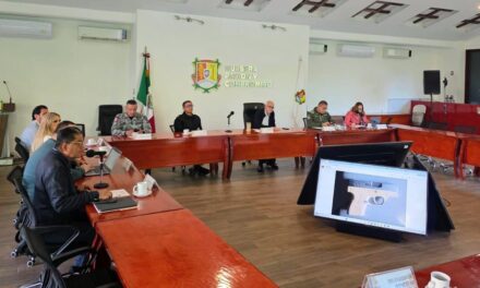 REFUERZAN SEGURIDAD EN NAYARIT CON MESA DE PAZ