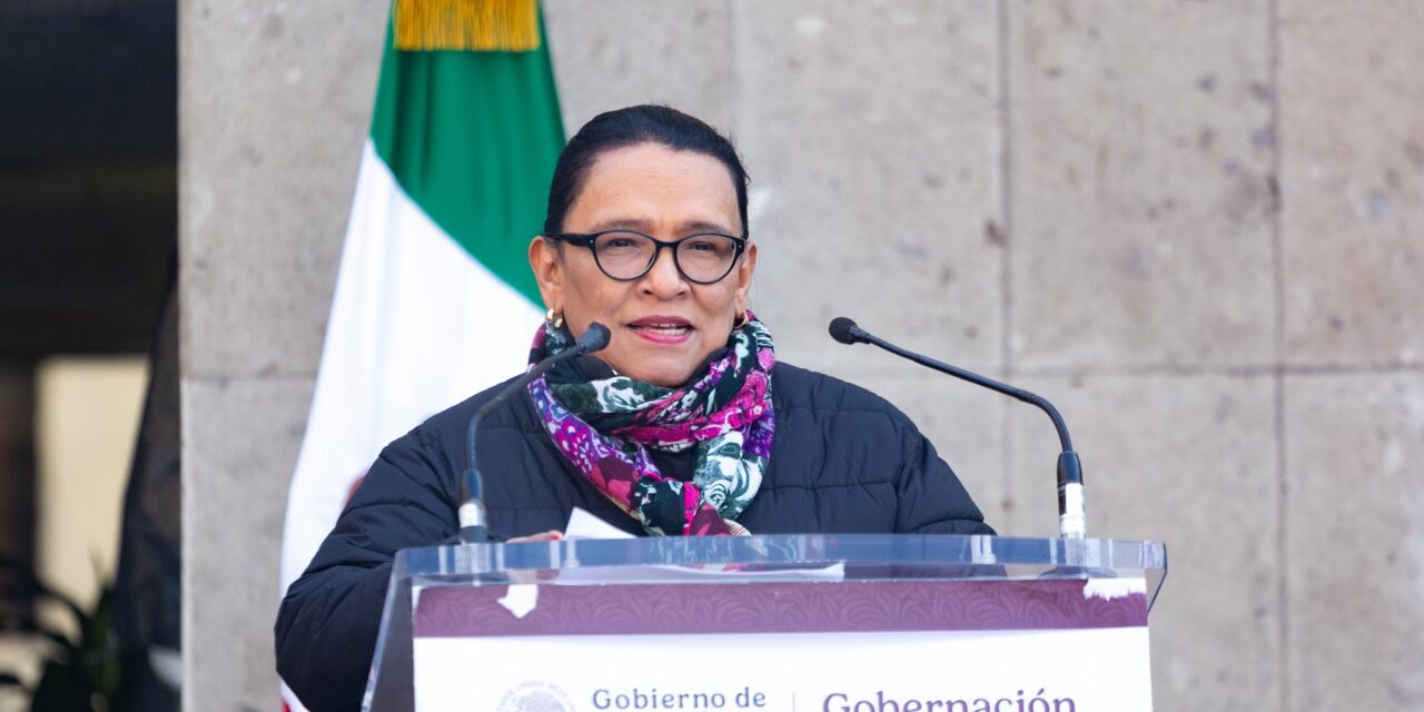 PRIMERA CEREMONIA CÍVICA DE 2026 EN LA SECRETARÍA DE GOBERNACIÓN