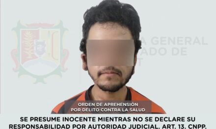 DETENIDO PRESUNTO RESPONSABLE DE DELITO CONTRA LA SALUD