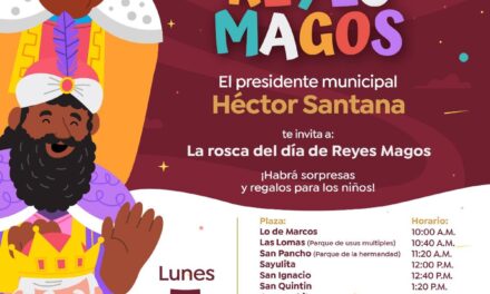 PARTAMOS LA ROSCA DE REYES EN BAHÍA DE BANDERAS