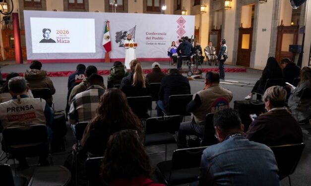 Presidenta destaca inicio del 2026 con ganancia del peso, aumento del salario e incremento en llegada de visitantes internacionales