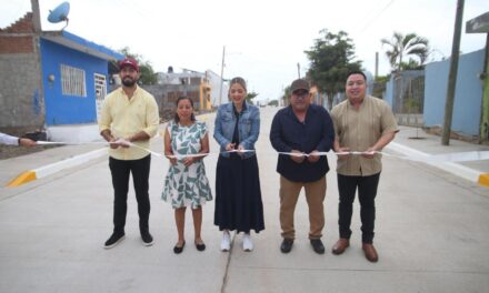 Entrega la Presidenta Estrella Palacios más obras del Bienestar