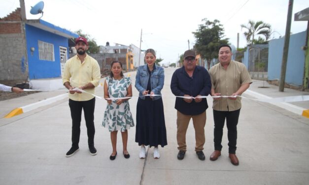 Entrega la Presidenta Estrella Palacios más obras del Bienestar