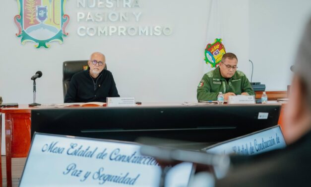 Se implementa mesa de seguridad enfocada en la prevención del delito y el uso responsable de la inteligencia y la tecnología