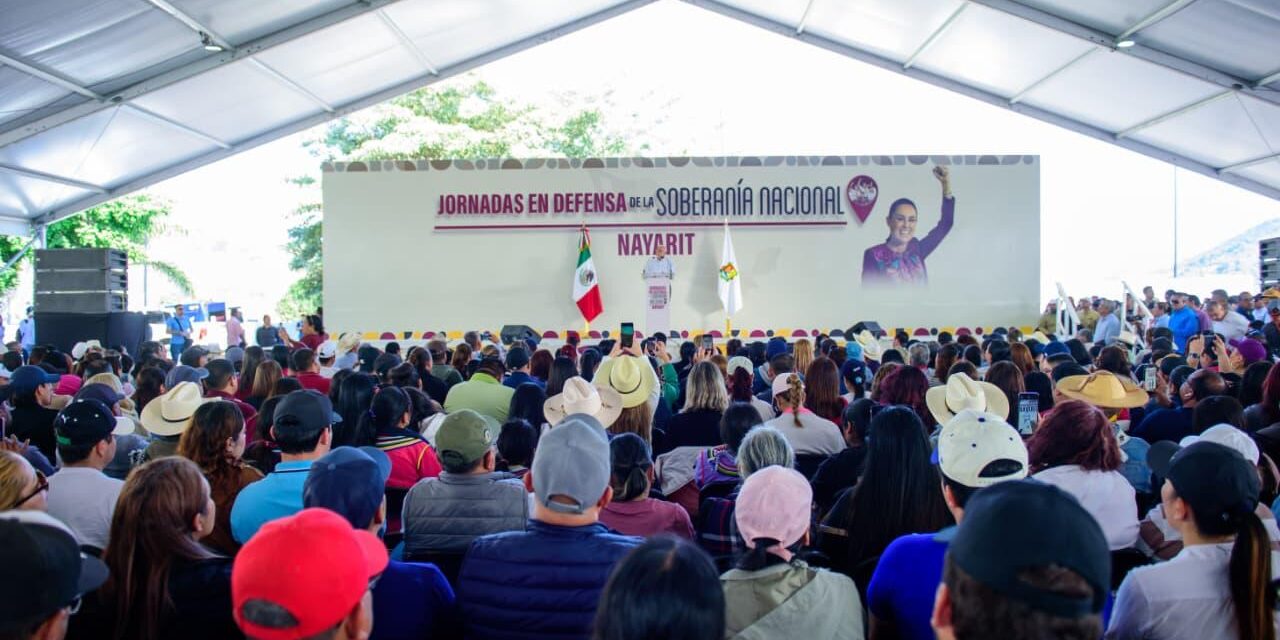 Nayarit se suma a las Jornadas en Defensa de la Soberanía Nacional