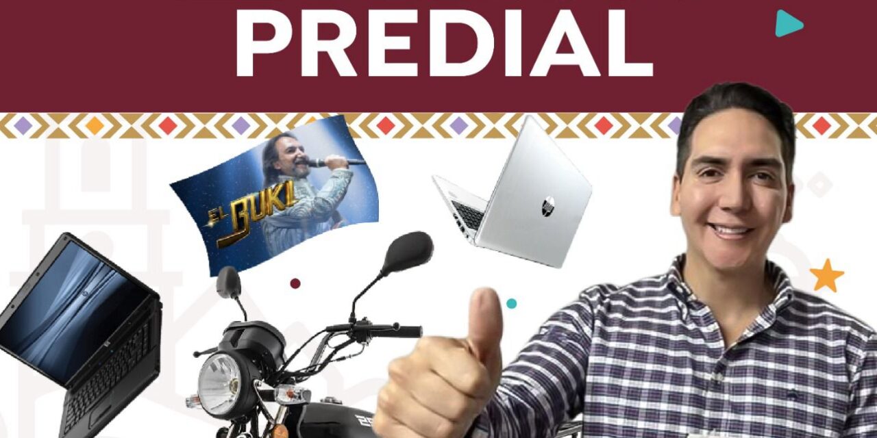 Héctor Santana reconoce a contribuyentes responsables con el sorteo de los «Premios Predial»