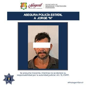 ¡DETENIDO EN TEPIC POR DELITO CONTRA LA SALUD!