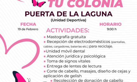 💖 Latiendo en Tu Colonia llega a Puerta de la Laguna, en Tepic