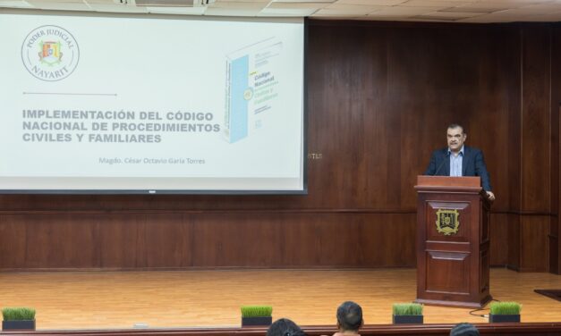 Avanza capacitación sobre el Código Nacional de Procedimientos Civiles y Familiares