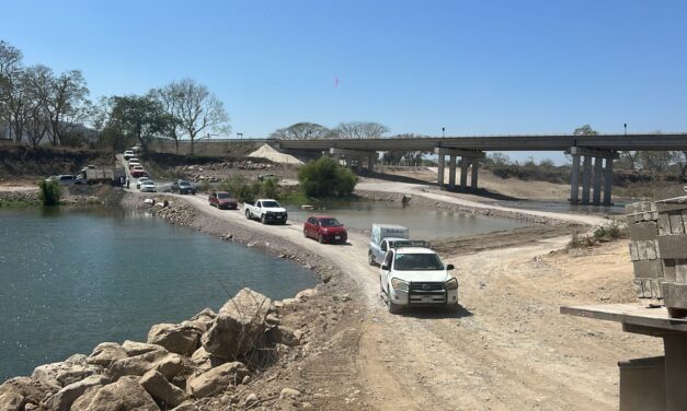 Paso provisional en La Desembocada opera con normalidad