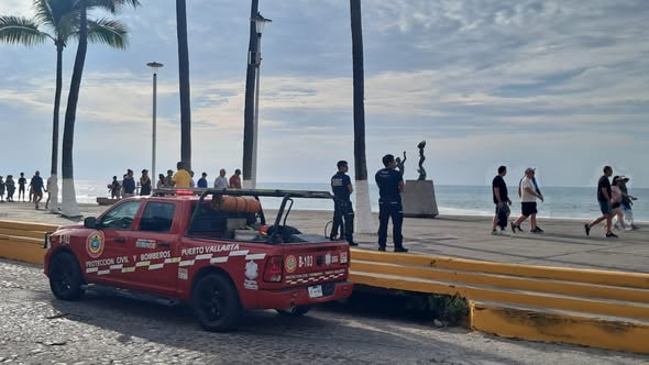 Recorridos preventivos por alerta sísmica