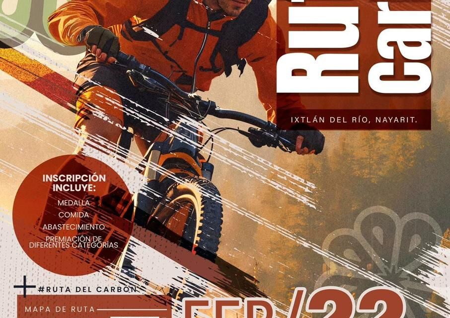 RETO CICLISTA 2026 “RUTA DEL CARBÓN” EN IXTLÁN DEL RÍO: ADRENALINA Y NATURALEZA