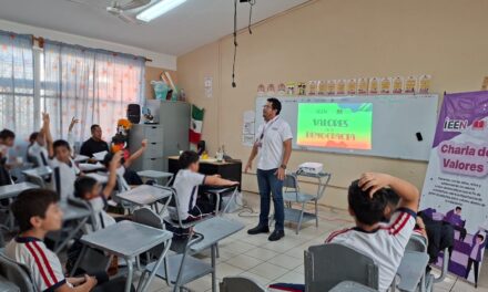 IEEN continúa fortaleciendo la participación cívica y los valores democráticos en la niñez y juventud nayarita