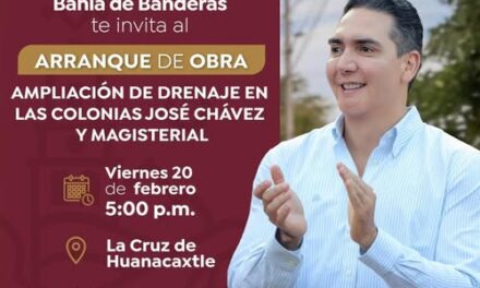 Estan invitados a un nuevo arranque de obra en La Cruz de Huanacaxtle