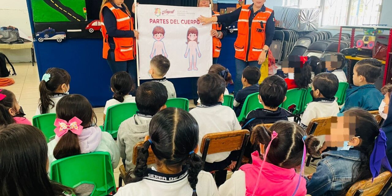 La SSPC impulsa la prevención en planteles educativos de Tepic