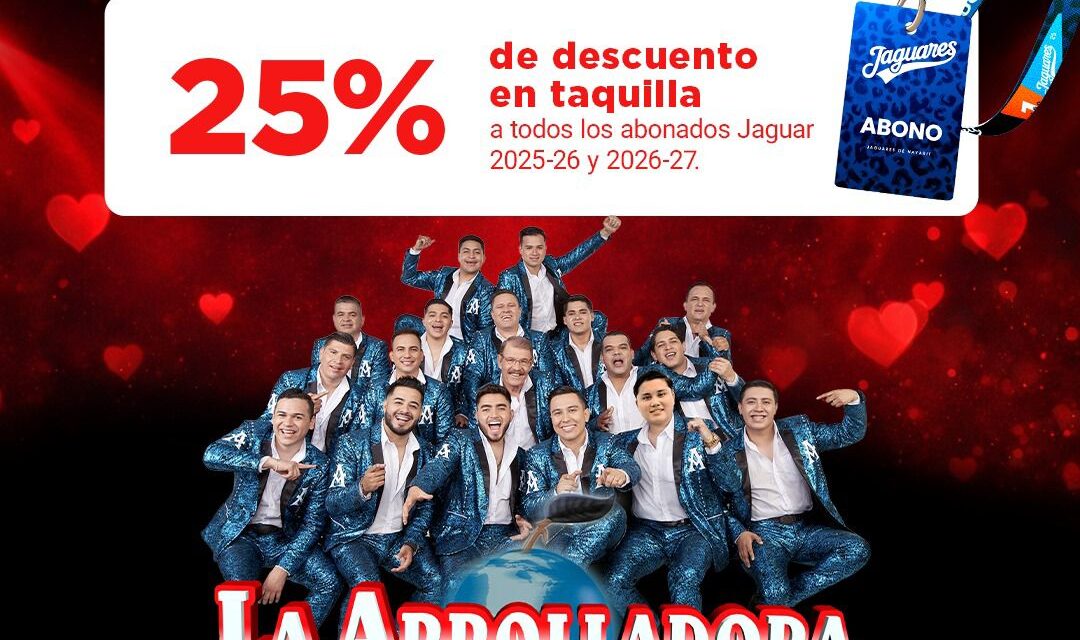 ❤️ El amor también se canta… y en Tepic será en grande.