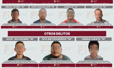 FISCALÍA DE NAYARIT EJECUTA 14 ÓRDENES DE APREHENSIÓN EN DIVERSOS MUNICIPIOS