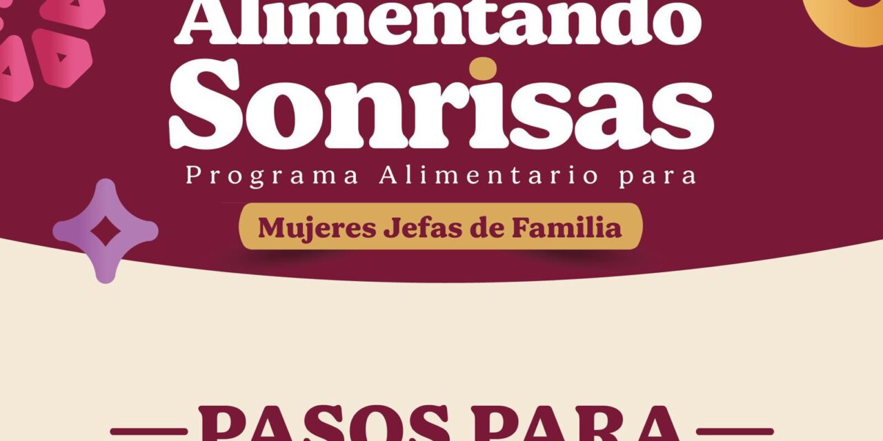 “ALIMENTANDO SONRISAS” APOYA A JEFAS DE FAMILIA EN TEPIC