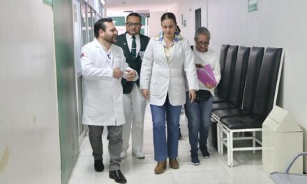 TITULAR DEL IMSS NAYARIT SUPERVISA SERVICIOS EN HGZ NO. 1